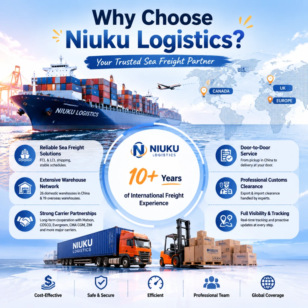 door to door sea freight service