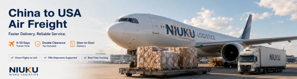 door to door air freight from china to usa