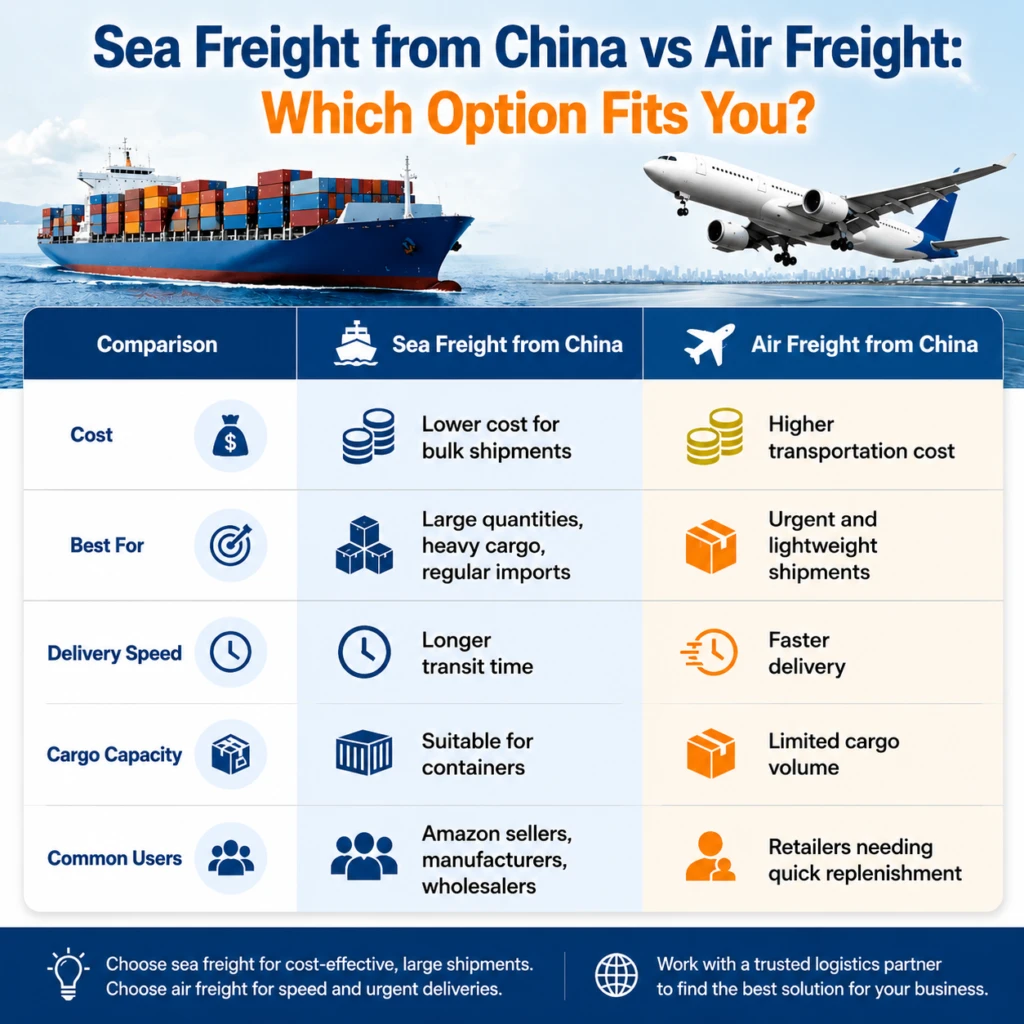 China ocean freight service
