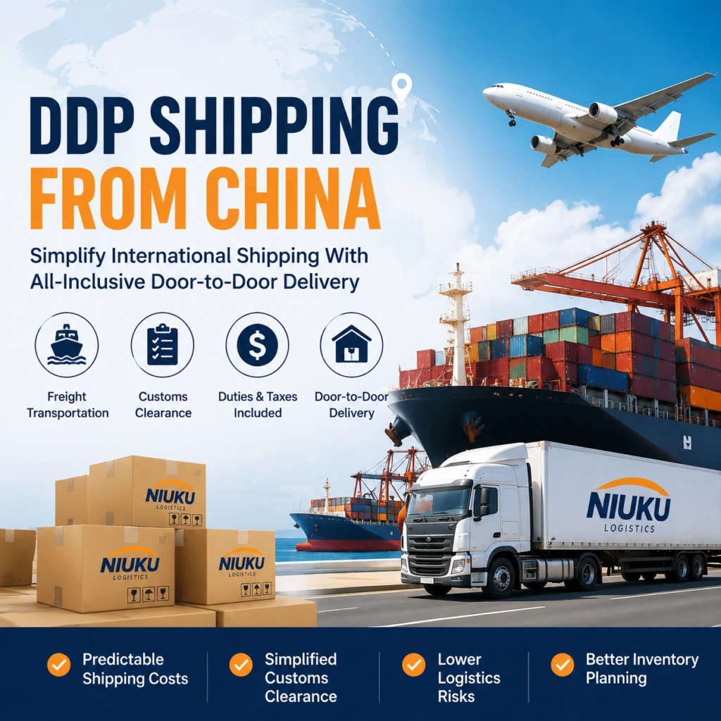 DDP shipping from China