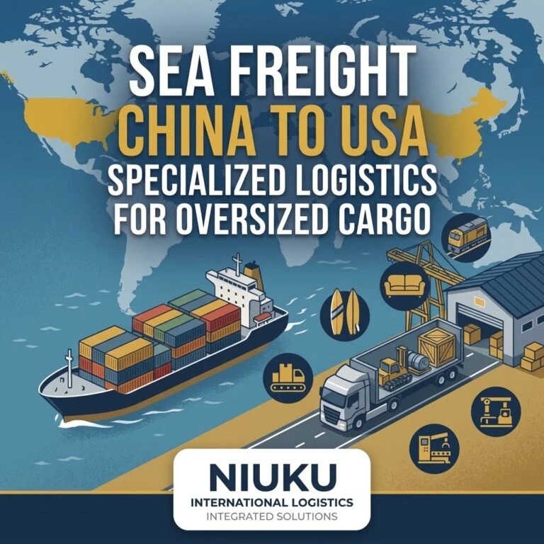 oversized cargo shipping China to USA