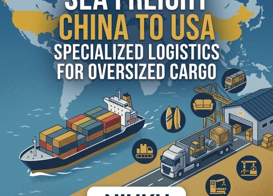oversized cargo shipping China to USA