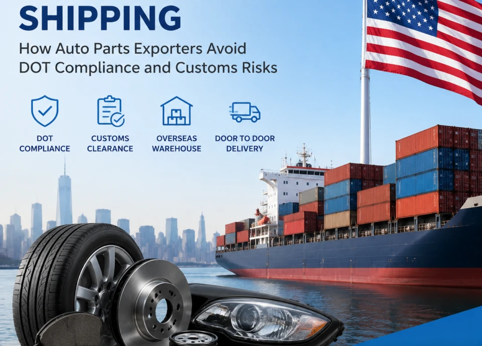 Auto Parts Shipping from China to USA