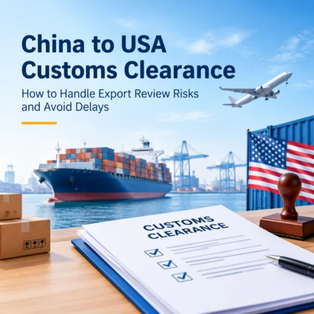 China export to USA logistics