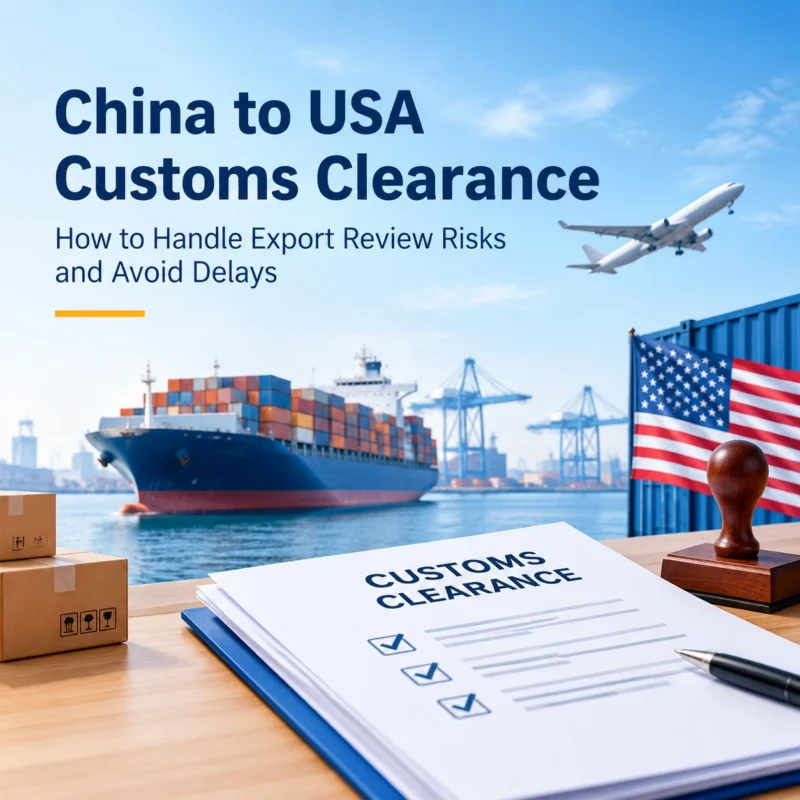 China export to USA logistics